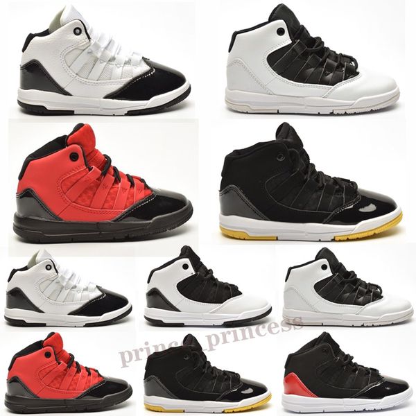 kids 11 11s space jam shoes bred concord metallic silver children boy girls gym red white pink sneakers toddlers birthday gift, Black
kids 11 11s space jam shoes bred concord metallic silver children boy girls gym red white pink sneakers toddlers birthday gift, Black