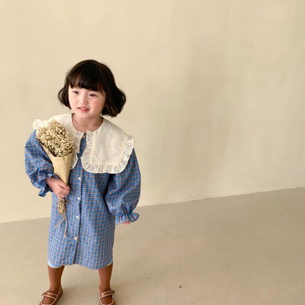 girl's dresses dress 2021 children's clothing casual elegant plaid long-sleeved children `s princess 2-7 years girls outfits, Red;yellow
girl's dresses dress 2021 children's clothing casual elegant plaid long-sleeved children `s princess 2-7 years girls outfits, Red;yellow