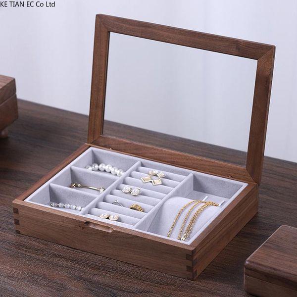 storage bottles & jars creative solid wood jewelry box with lid necklace earrings ring small objects home decoration birthday
storage bottles & jars creative solid wood jewelry box with lid necklace earrings ring small objects home decoration birthday