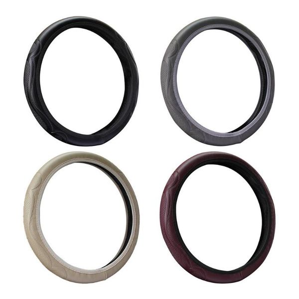 steering wheel covers car cover universal fit 15 inch leather wrap breathable nonslip auto protector
steering wheel covers car cover universal fit 15 inch leather wrap breathable nonslip auto protector