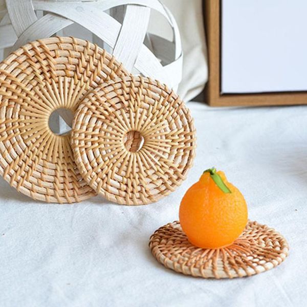 mats & pads round coasters simple handmade rattan potholders table bowl kungfu tea accessories for cup
mats & pads round coasters simple handmade rattan potholders table bowl kungfu tea accessories for cup