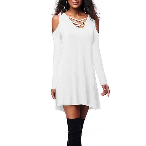 casual dresses summer 2021 hollw out v-neck strapless women dress long sleeve elegant solid off shoulder a-line ropa mujer, Black;gray
casual dresses summer 2021 hollw out v-neck strapless women dress long sleeve elegant solid off shoulder a-line ropa mujer, Black;gray