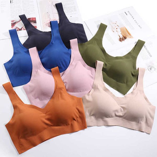 4 generations of summer ice silk traceless back cooling underwear girl sports sleep yoga bra, Black;white
4 generations of summer ice silk traceless back cooling underwear girl sports sleep yoga bra, Black;white