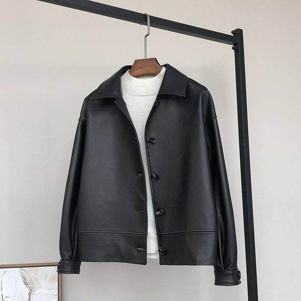 women's jackets haining leather jacket short korean sheep skin motorcycle style in spring and autumn, Black;brown
women's jackets haining leather jacket short korean sheep skin motorcycle style in spring and autumn, Black;brown