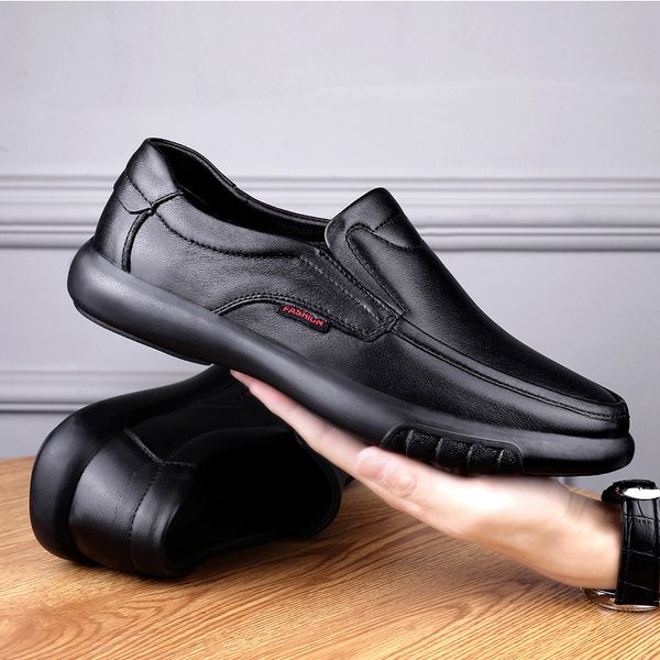 dress shoes casual male shoes with legitimate leather, breathable youth no laces to drive in, black dress, business,% 18zm
dress shoes casual male shoes with legitimate leather, breathable youth no laces to drive in, black dress, business,% 18zm
