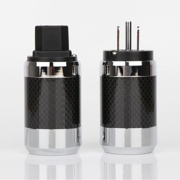smart power plugs 2021 black hight carbon fiber rhodium plated schuko us ac plug+iec connector,hifi audio version supply plug
smart power plugs 2021 black hight carbon fiber rhodium plated schuko us ac plug+iec connector,hifi audio version supply plug