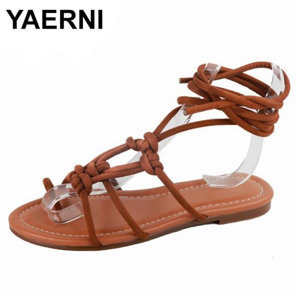 yaerniwomen flat heels sandals 2021 gladiator lace up flip flops women fashion butterfly knot ankle strap hollow, Black
yaerniwomen flat heels sandals 2021 gladiator lace up flip flops women fashion butterfly knot ankle strap hollow, Black