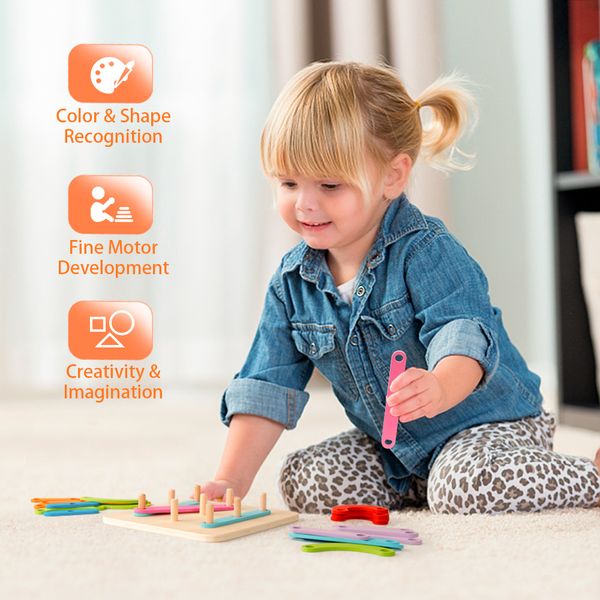 1 Set Montessori Baby Toys Wooden DIY Letter Number Construction Puzzle Stacking Toy Shape Color Sorter Game for Kids Learning
1 Set Montessori Baby Toys Wooden DIY Letter Number Construction Puzzle Stacking Toy Shape Color Sorter Game for Kids Learning
