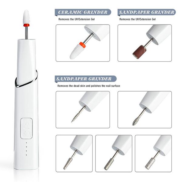 dmoley outdoor rechargeable manicure machine set 20000rpm portable equipment led light drill nail file tool & accessories
dmoley outdoor rechargeable manicure machine set 20000rpm portable equipment led light drill nail file tool & accessories