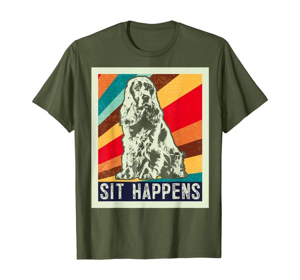 Retro English Cocker Spaniel T-Shirt Boys Girls Adults Gift T-Shirt, Mainly pictures
Retro English Cocker Spaniel T-Shirt Boys Girls Adults Gift T-Shirt, Mainly pictures