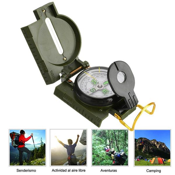 outdoor gadgets portable compass military camping mini folding lens army green hiker survival precise pointing expedition tools
outdoor gadgets portable compass military camping mini folding lens army green hiker survival precise pointing expedition tools
