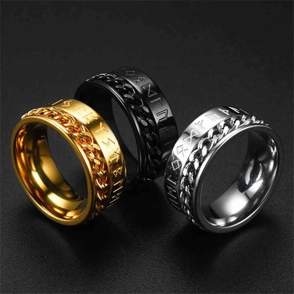 accessories new trendy punk chain hip hop rock anxiety rings titanium steel ring relieve pressure viking rotatable g1125, Slivery;golden
accessories new trendy punk chain hip hop rock anxiety rings titanium steel ring relieve pressure viking rotatable g1125, Slivery;golden