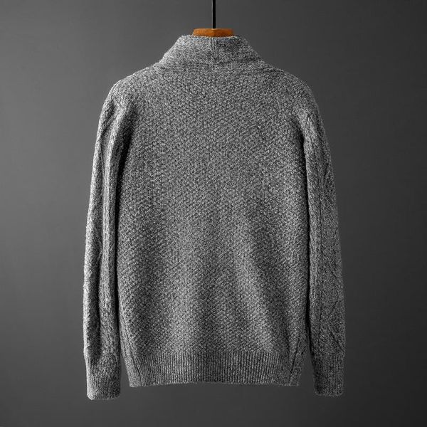 men's sweaters men vintage turn-down collar knitting jacket autumn winter thicken solid color sweater single breasted jacquard coat, White;black
men's sweaters men vintage turn-down collar knitting jacket autumn winter thicken solid color sweater single breasted jacquard coat, White;black