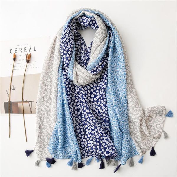 designer scarf for women fashion floral printing scarves ladies spring autumn hijab soft female tassel bufandas 180*90cm, Blue;gray
designer scarf for women fashion floral printing scarves ladies spring autumn hijab soft female tassel bufandas 180*90cm, Blue;gray