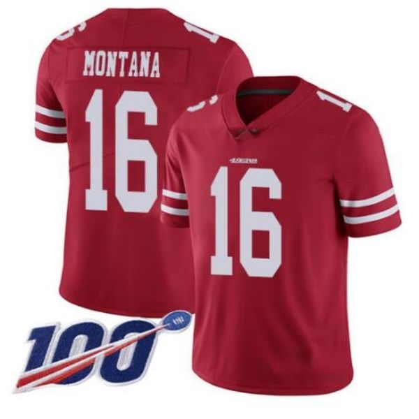 san francisco 49ers men #16 joe montana women youth 100th season vapor limited jersey, Black;red
san francisco 49ers men #16 joe montana women youth 100th season vapor limited jersey, Black;red