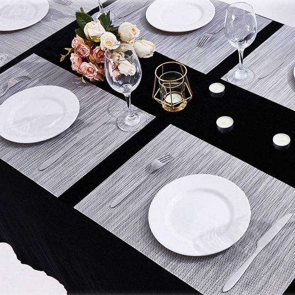 placemats gray place mats wipeable easy to clean table set of 6 for dining kitchen restaurant & pads
placemats gray place mats wipeable easy to clean table set of 6 for dining kitchen restaurant & pads