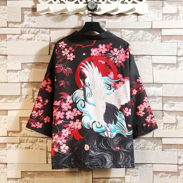 men's casual shirts summer floral retro male shirt chinese style collarless half blouse men street wear mens streetwear, White;black
men's casual shirts summer floral retro male shirt chinese style collarless half blouse men street wear mens streetwear, White;black