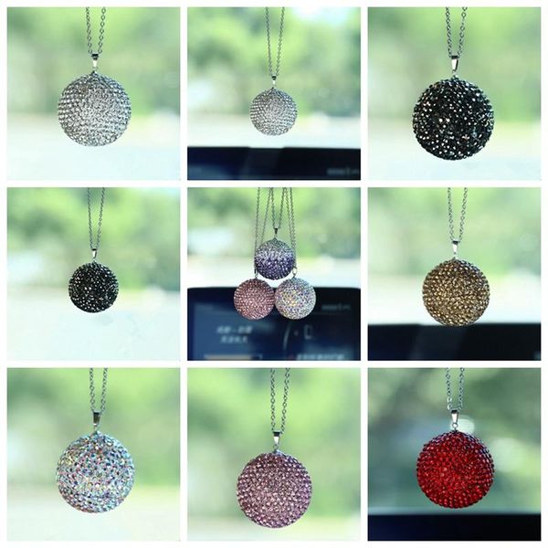 for rhinestone ball full drilling metal chain car pendants auto rearview mirror hanging ornaments styling accessories interior decorations
for rhinestone ball full drilling metal chain car pendants auto rearview mirror hanging ornaments styling accessories interior decorations