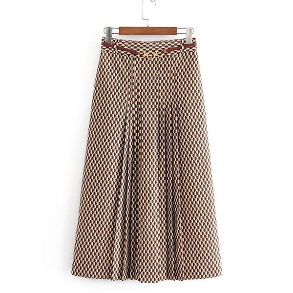 skirts agong printed high waisted women fashion tie belt waist skirt elegant pleated mid calf female ladies ju, Black
skirts agong printed high waisted women fashion tie belt waist skirt elegant pleated mid calf female ladies ju, Black