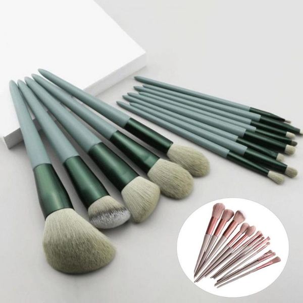 makeup brushes 13pcs/set set professional brush soft cosmetics blush eye shadow face with cloth bag
makeup brushes 13pcs/set set professional brush soft cosmetics blush eye shadow face with cloth bag