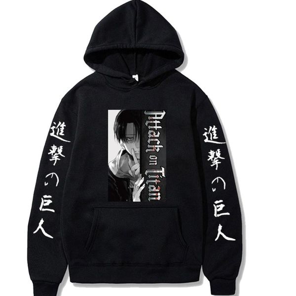 men's hoodies & sweatshirts attack on titan anime hoodie pullovers long sleeves v-neck autumn, Black
men's hoodies & sweatshirts attack on titan anime hoodie pullovers long sleeves v-neck autumn, Black
