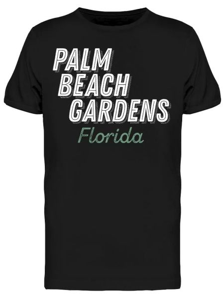 Palm Beach Gardens Tee Men's -Image by Shutterstock, White;black
Palm Beach Gardens Tee Men's -Image by Shutterstock, White;black