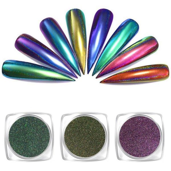 nail glitter fashion chameleon holographic mirror effect nails art powder chrome pigment dust manicure salon, Silver;gold
nail glitter fashion chameleon holographic mirror effect nails art powder chrome pigment dust manicure salon, Silver;gold