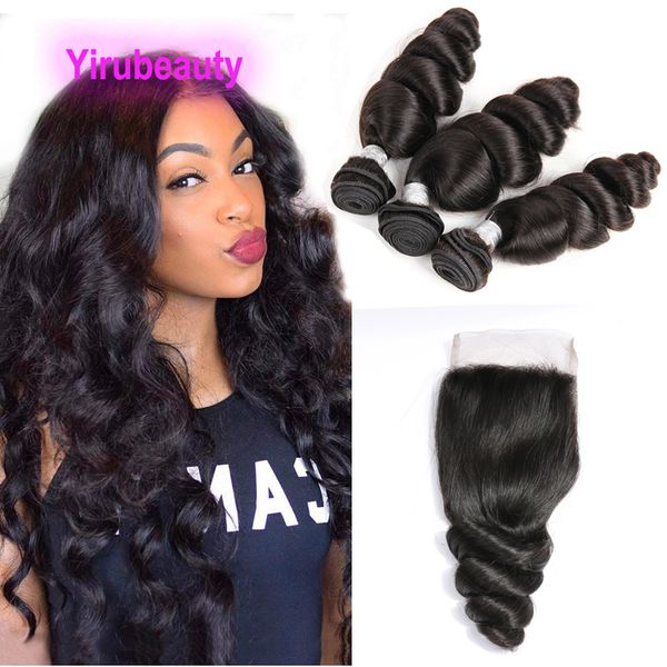 indian human hair wefts with 5x5 lace closure loose wave 10-30inch natural color middle three part yirubeauty, Black;brown
indian human hair wefts with 5x5 lace closure loose wave 10-30inch natural color middle three part yirubeauty, Black;brown