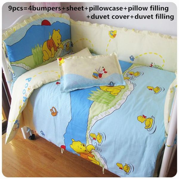 2021 6/7pcs baby bedding sets born set 100% cotton kit crib duvet cover,120*60/120*70cm
2021 6/7pcs baby bedding sets born set 100% cotton kit crib duvet cover,120*60/120*70cm