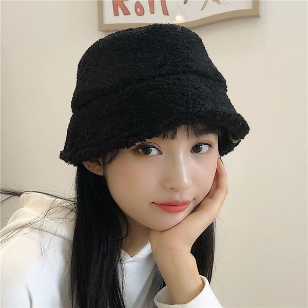 hat female autumn and version fashionable cashmere versatile suitable for fisherman's hat lamb hair winter round face
hat female autumn and version fashionable cashmere versatile suitable for fisherman's hat lamb hair winter round face