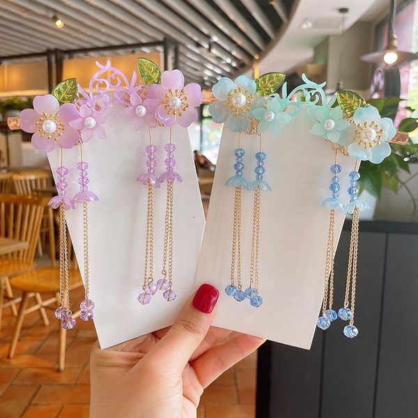 hair accessories 1pair hanfu flower sweet tassel hairpins women girl kid clip pin barrettes hairgrip cosplay, Slivery;white
hair accessories 1pair hanfu flower sweet tassel hairpins women girl kid clip pin barrettes hairgrip cosplay, Slivery;white