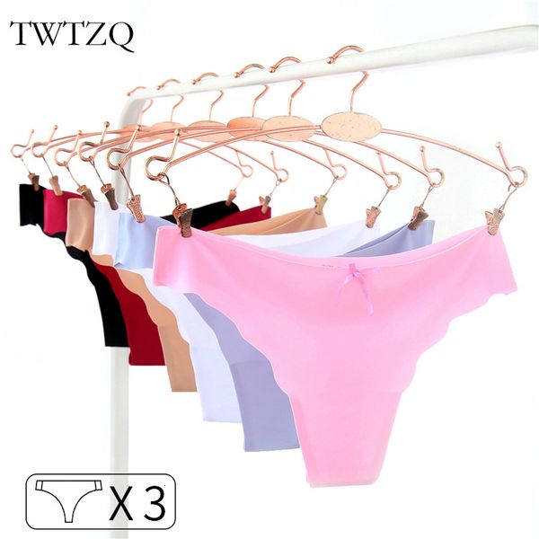 3pcs ice silk women g string slips needless panties thong underwear girls fitness ladies t back, Black;pink
3pcs ice silk women g string slips needless panties thong underwear girls fitness ladies t back, Black;pink