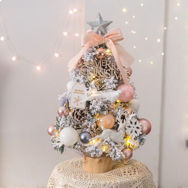 christmas decorations 45cm pink tree with light snow spray desksmall happy year supplies
christmas decorations 45cm pink tree with light snow spray desksmall happy year supplies
