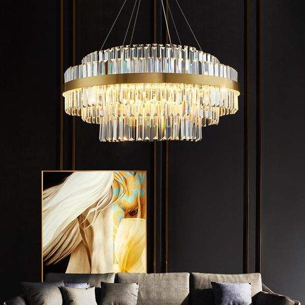 luxury living room round led dimmable pendant lights lustre crystal cable gold hanging lamp modern luminarias lamparas lamps
luxury living room round led dimmable pendant lights lustre crystal cable gold hanging lamp modern luminarias lamparas lamps