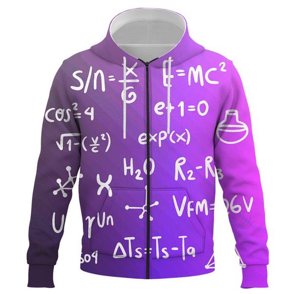 men's hoodies & sweatshirts mathematical formula zipper 3d printed sweatshirt men women fashion streetwear oversized hoodie pullover ha, Black
men's hoodies & sweatshirts mathematical formula zipper 3d printed sweatshirt men women fashion streetwear oversized hoodie pullover ha, Black