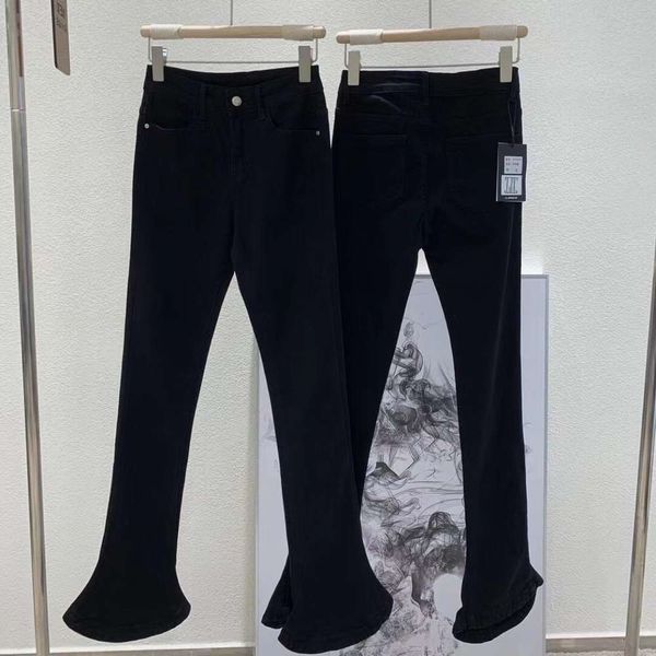 leg refined reproduction of women's spring and autumn high waist flared pants slim black, Blue
leg refined reproduction of women's spring and autumn high waist flared pants slim black, Blue