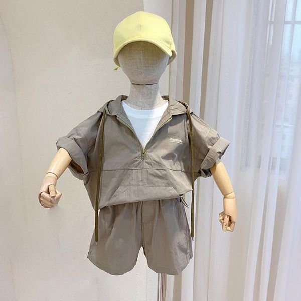 clothing sets 2021 summer kids baby boys clothes set hip hop streetwear casual short sleeve hooded t-shirts +shorts 2pcs 2-8 year old, White
clothing sets 2021 summer kids baby boys clothes set hip hop streetwear casual short sleeve hooded t-shirts +shorts 2pcs 2-8 year old, White