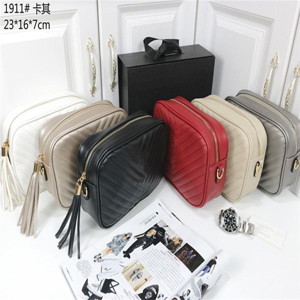 genuine leather women messenger bag handbag purse tote