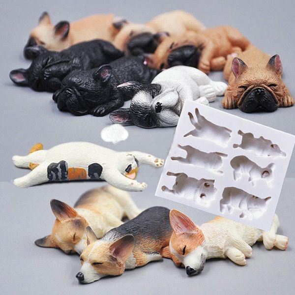 cake tools sleeping dog silicone mold fondant mould decorating chocolate, gumpaste, sugarcraft, kitchen gadgets
cake tools sleeping dog silicone mold fondant mould decorating chocolate, gumpaste, sugarcraft, kitchen gadgets
