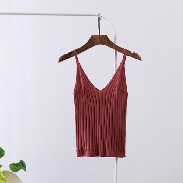 women's tanks & camis knitting camisoles women casual tank deep v-neck slim sling solid spaghetti strap vest fitness t-shirt plus, White
women's tanks & camis knitting camisoles women casual tank deep v-neck slim sling solid spaghetti strap vest fitness t-shirt plus, White