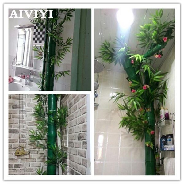 30cm simulation bamboo tube green heating pipe floor sewer home environment beautification decoration decorative flowers & wreaths
30cm simulation bamboo tube green heating pipe floor sewer home environment beautification decoration decorative flowers & wreaths