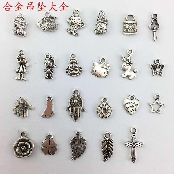 tibetan silver accessories material alloy small pendant diy bracelet necklace pendant jewelry pendant cross fish, Black
tibetan silver accessories material alloy small pendant diy bracelet necklace pendant jewelry pendant cross fish, Black