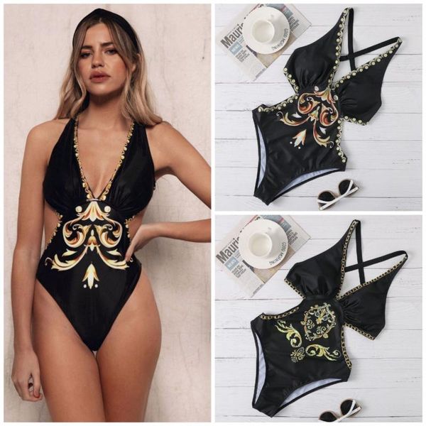 women's swimwear 2021 floral monokini bathing suits bodysuit push up swimsuit beach swimming suit for female xl one piece women, White;black
women's swimwear 2021 floral monokini bathing suits bodysuit push up swimsuit beach swimming suit for female xl one piece women, White;black