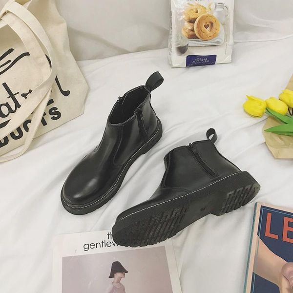 boots women shoes 2021 spring and autumn british style breathable retro short motorcycle, Black
boots women shoes 2021 spring and autumn british style breathable retro short motorcycle, Black