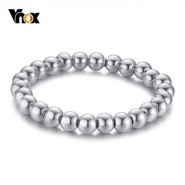 vnox 8mm beaded bracelets classic simple mens bracelet hand polished stainless steel beads casual male jewels beaded, strands, Black
vnox 8mm beaded bracelets classic simple mens bracelet hand polished stainless steel beads casual male jewels beaded, strands, Black