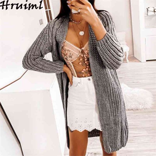 plus size winter clothes for women long sweater cardigan womens knit sweaters sleeve fall solid casual loose 210513, White;black
plus size winter clothes for women long sweater cardigan womens knit sweaters sleeve fall solid casual loose 210513, White;black