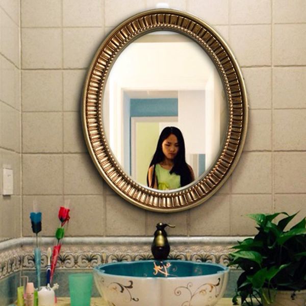 mirrors 59cmx77cm european retro oval dressing table mirror hanging wall bathroom decorative for living room
mirrors 59cmx77cm european retro oval dressing table mirror hanging wall bathroom decorative for living room