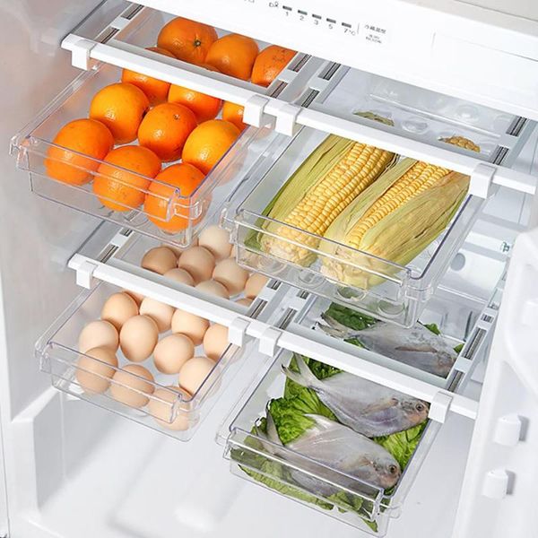 storage bottles & jars slide kitchen fridge box pull-out drawer food crisper plastic rectangle egg vegetable fruit containers
storage bottles & jars slide kitchen fridge box pull-out drawer food crisper plastic rectangle egg vegetable fruit containers