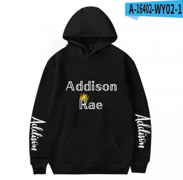men's hoodies & sweatshirts hip hop creative addison rae for you printed men/women youthful sweatshirt adult/child pullovers, Black
men's hoodies & sweatshirts hip hop creative addison rae for you printed men/women youthful sweatshirt adult/child pullovers, Black