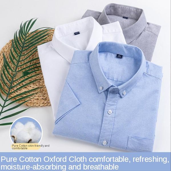 men's casual shirts mens shirts2021 oxford cotton korean slim fit shirt business solid short sleeve men clothing, White;black
men's casual shirts mens shirts2021 oxford cotton korean slim fit shirt business solid short sleeve men clothing, White;black